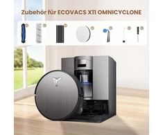 Bisenkud roboto dulkių siurblio priedų rinkinys ECOVACS X11 OMNICYCLONE, 20 vnt., EC-X11