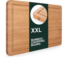 Blumtal bambukinė pjaustymo lenta su sultims skirtu grioveliu 45 x 30 cm