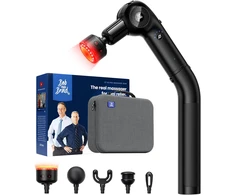 BOB AND BRAD masažinis pistoletas su šildymu ir raudona šviesa L7 Ultra