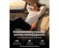 BOB AND BRAD nugaros ir kaklo masažuoklis su šildymu, belaidis EZBack Go
