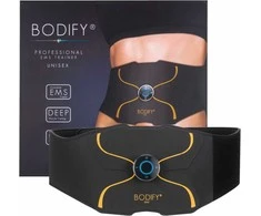 Bodify EMS pilvo raumenų treniruoklis Pro, reguliuojamo dydžio juosmens diržas