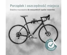 Borgen sieninis dviračio laikiklis, reguliuojamas kampas ir atstumas, sulankstomas, plienas, B-01-002 modelis