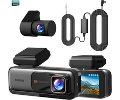 BOTSLAB automobilinis vaizdo registratorius 4K+2K su GPS, Wi-Fi ir ADAS G980H Kit