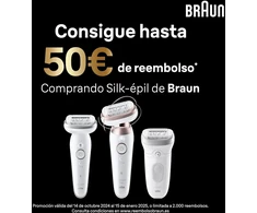 Braun elektrinis depiliatorius Silk-épil 7, atsparus vandeniui, baltas/sidabrinis, SE7-011
