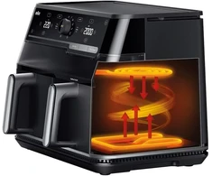Braun karšto oro gruzdintuvė su dviem zonomis 10 l, 2400 W TB5053IBK