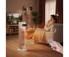 Brigros bokštinis elektrinis PTC šildytuvas 2000 W su osciliacija ir nuotoliniu valdymu EFUNFJ980R