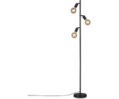 BRILONER grindinis šviestuvas su 3 E27 lizdais, pasukamomis galvutėmis, 160 cm, 1387-035