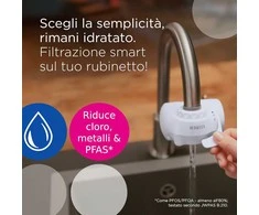 Brita vandens čiaupui montuojamas filtras ON TAP V, 4 mėnesių naudojimo trukmė