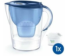 Brita vandens filtravimo ąsotis Marella XL 3,5L, elektrinis indikatorius, mėlynas, su MAXTRA PRO Pure Performance filtru