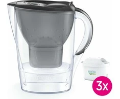 BRITA vandens filtravimo ąsotis Marella 2,4L su 3 Maxtra Pro filtrais, elektrinis indikatorius