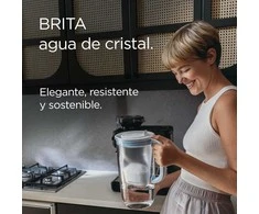 Brita vandens filtravimo ąsotis, stiklinis korpusas, 2,5 l talpa, MAXTRA PRO, mėlynas