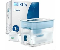 BRITA vandens filtravimo dozatorius su XXL Flow 8,2L talpa ir MAXTRA PRO Pure Performance filtru biurui ir šeimai