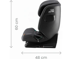 Britax Römer automobilinė kėdutė Advansafix 2 Z-Line i-Size 76–150 cm, vidurnakčio pilka