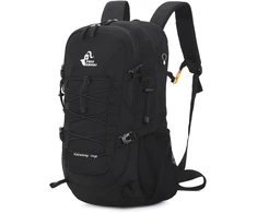 Bseash vandeniui atspari 40 l turistinė kuprinė iš 900D nailono, juoda, 0219 modelis