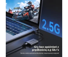 Cable Matters USB-C 2.5GbE Ethernet adapteris su 140 W PD 3.1 201453-N