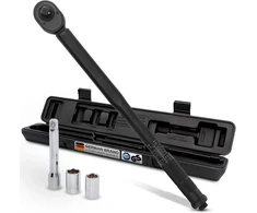Intertec cartrend dinamometrinis raktas 1/2 col., 40–210 Nm, su 17 ir 19 mm galvutėmis, 146002