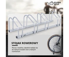 CCLIFE stovas 4 dviračiams, tinka iki 55 mm pločio padangoms 101 x 32 x 26 cm DFASD001A04ER000