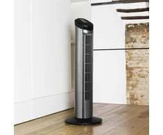 Ventiliatorius Cecotec Fan | EnergySilence 890 Skyline | Tower Fan | Juodas | Greičių skaičius 3 | Oscillation | 50 W | Remote control