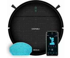 Cecotec Conga M10 X‑Treme robotas dulkių siurblys su giroskopine navigacija, 2000 Pa, 120 min