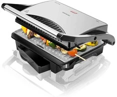 Cecotec elektrinis kontaktinis grilis Rock'nGrill 1000 W, akmens danga, reguliuojama plokštė