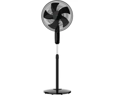 Cecotec grindinis ventiliatorius, 45 W galia, 16 colių, 3 greičiai, laikmatis, juodas, EnergySilence 515 MaxFlow