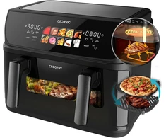 Cecotec karšto oro gruzdintuvė Cecofry&amp;Grilis Duoheat 10000, 10 l, 2800 W