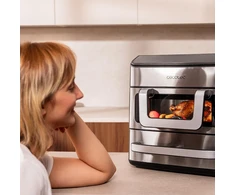 Cecotec karšto oro gruzdintuvė su picos krosnele 18 l, 2700 W, Cecofry FoodCourt 18000 4Pizza +