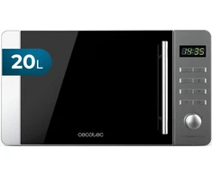 Cecotec mikrobangų krosnelė 20 l, 700 W, 8 programos, inox, Proclean 5010 Flatbed