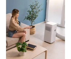 Cecotec mobilus oro kondicionierius su nuotolinio valdymo pultu, 7000 BTU, LED ekranas, 4 režimai, 15–20 m², 08170