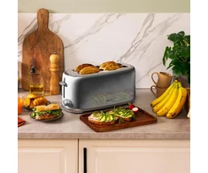 Cecotec skrudintuvas Toast &amp; Taste 4 Retro, 1630 W, 2 platūs lizdai, 03207