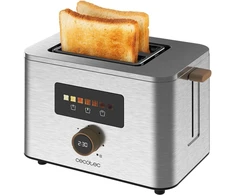 Cecotec vertikalus skrudintuvas Touch&amp;Toast Double 950 W su jutikliniu ekranu, 04843
