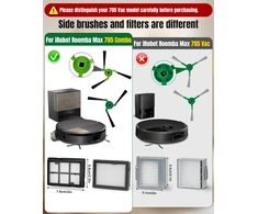 Chuancheng roboto dulkių siurblio priedų rinkinys iRobot Roomba Max 705 Combo/706 Combo, 21 vnt.