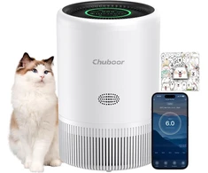 Chuboor oro valytuvas su HEPA filtru, 185 m³/h CADR, iki 110 m², PJ08