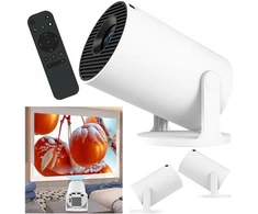 CIRON nešiojamasis LED projektorius HD 720p, Wi-Fi 6, Bluetooth 5.4, HY300 PRO+