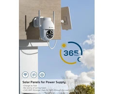 COCOCAM lauko stebėjimo kamera 2K QHD, saulės energija, Wi-Fi, ZY-C2
