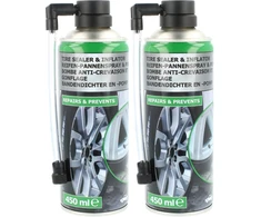 COM-FOUR padangų remonto purškalas automobiliams ir motociklams, 2 x 450 ml, CF11972