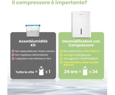 COMFEE' oro sausintuvas 12 l/24 val. iki 20 m², 340 W, MDDN-12DEN7