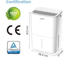 COMFEE oro sausintuvas 12 l per parą su Wi-Fi CDDOE-12DEN7-QA3 (EU)