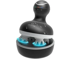 COMFIER elektrinis galvos odos masažuoklis su 4 galvutėmis, belaidis, IPX7, CF-4902BLK-EU