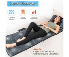 COMFIER masažinis kilimėlis su šildymu, 10 vibracinių variklių, 3603U