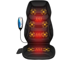 COMFIER vibruojanti masažinė sėdynė su šildymu, 8 varikliai, 5 režimai CF-2402-EU