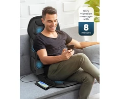 COMFIER vibruojanti masažinė sėdynė su šildymu, 8 varikliai, 5 režimai CF-2402-EU