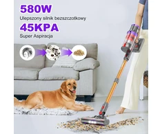 coovy belaidis dulkių siurblys 580 W, 45 kPa, 1,3 l, iki 70 min., SU7