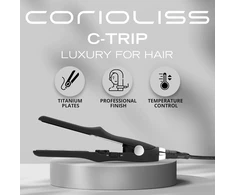 Corioliss mini plaukų tiesintuvas su titano plokštelėmis, 210 °C, C-TRIP