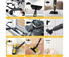 COSTWAY garinis valytuvas 2000 W, 5 bar, 1,8 l, iki 160 °C, QE32722DE-GM2Parent3