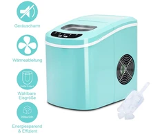 COSTWAY ledo kubelių gaminimo aparatas, 12 kg/24 val., 2,2 l talpa, 100 W, EP22769DE-GNDE