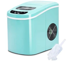 COSTWAY ledo kubelių gaminimo aparatas, 12 kg/24 val., 2,2 l talpa, 100 W, EP22769DE-GNDE
