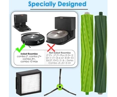 COWINORY robotų dulkių siurblių priedų rinkinys, 24 vnt., Roomba Combo j7/j9/10 Max
