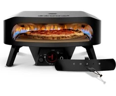 Cozze dujinis picos kepimo krosnis su sukamu šamotu, 8 kW, 43 cm, Juodas Edition, 90437