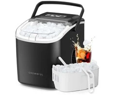 CROWNFUL ledo kubelių gaminimo aparatas, 12 kg per 24 h, automatinis valymas, HZB-12/H
